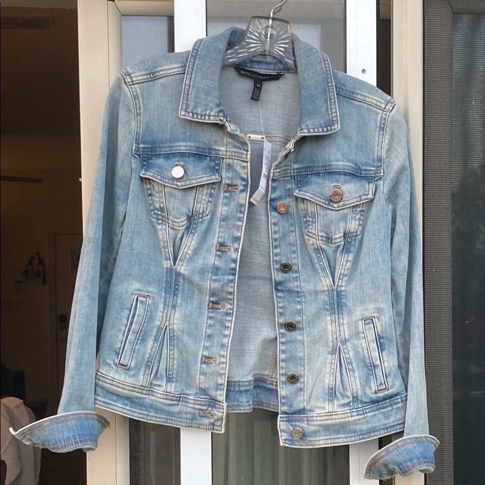 Denim Blue Women's Jacket - one of a kind